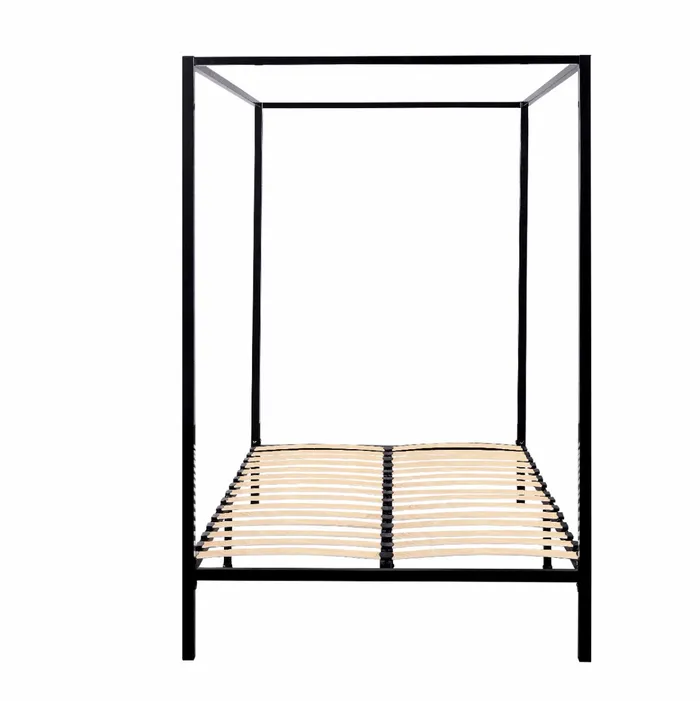Male Sex Toys ShhhSof Steel Four Post bed frame Queen