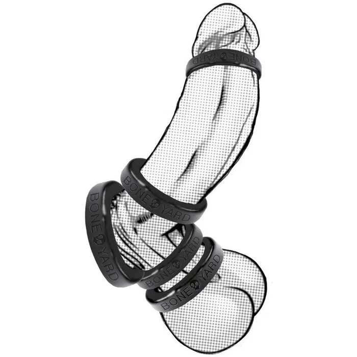 Male Sex Toys ShhhWndsr Boneyard Silicone Ring 45mm Male Sex Toys ShhhWndsr Boneyard Silicone Ring 45mm