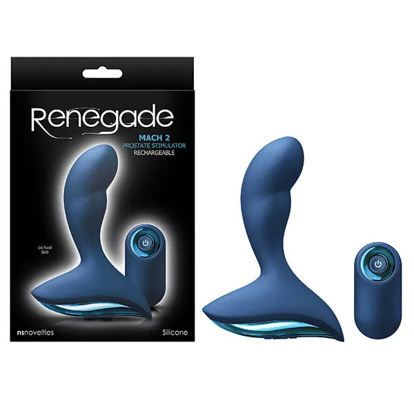 Male Sex Toys ShhhWndsr Renegade Mach II USB Rechargeable Vibrating Anal Plug with Wireless Remote Male Sex Toys ShhhWndsr Renegade Mach II USB Rechargeable Vibrating Anal Plug with Wireless Remote