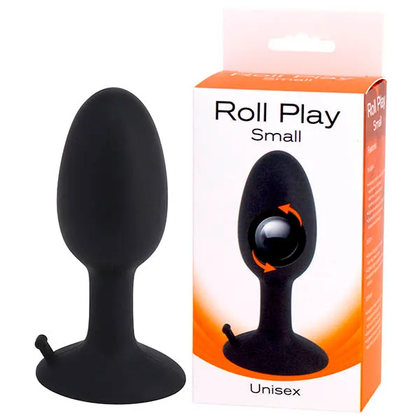 Male Sex Toys ShhhWndsr Roll Play Plug with rolling ball Small