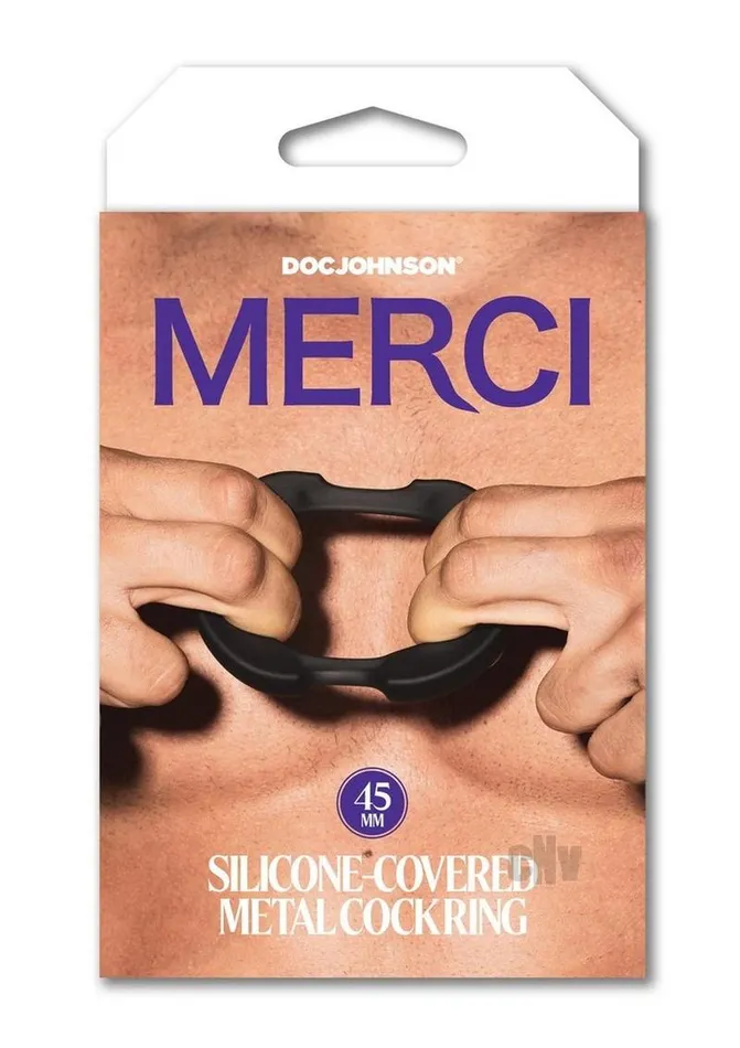 Merci Silicone Metal Cring 45mm Doc Johnson Enterprises Female Sex Toys