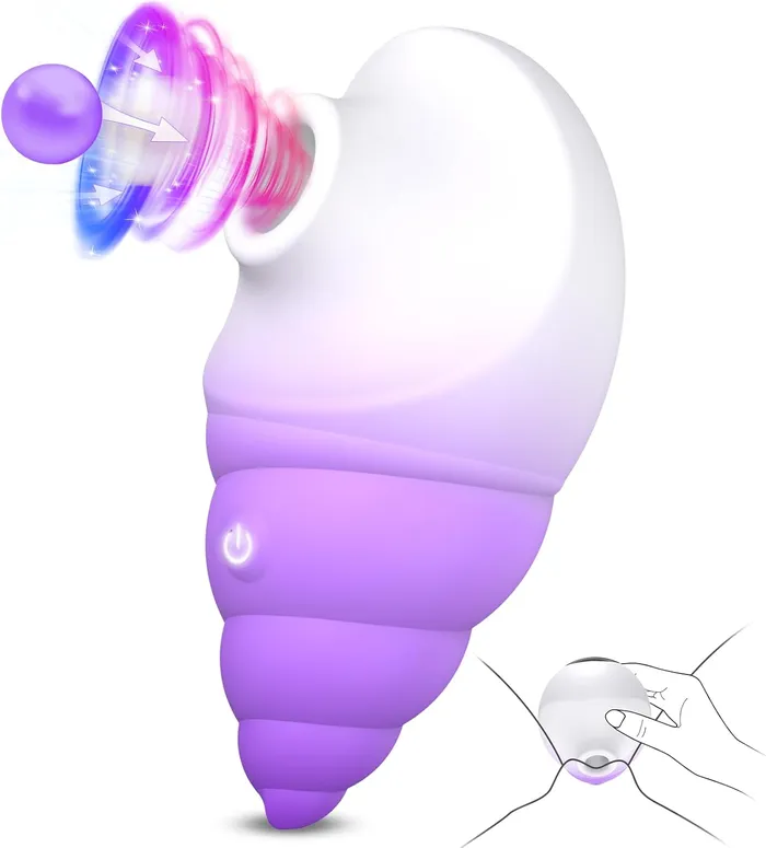 MOIAME Female Sex Toys Clitoral Nipple Suction Vibrators