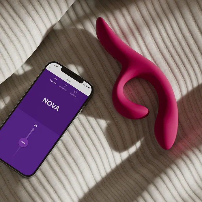 Nova 2Rabbit with Constant Contact Clit Stimulator Wow Tech Group Female Sex Toys