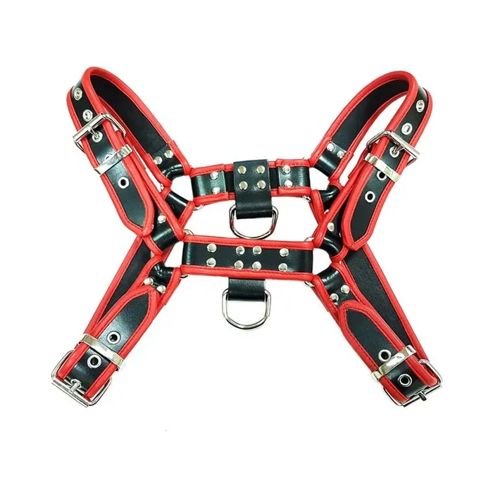 Oth Leather Harness Black With Red Accessories Size Extra Large Fairvillacom Mens Underwear Oth Leather Harness Black With Red Accessories Size Extra Large Fairvillacom Mens Underwear