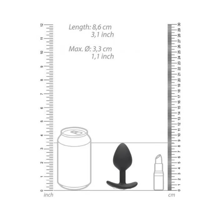 Ouch Large Diamond Butt Plug With Handle Black Fairvillacom Anal