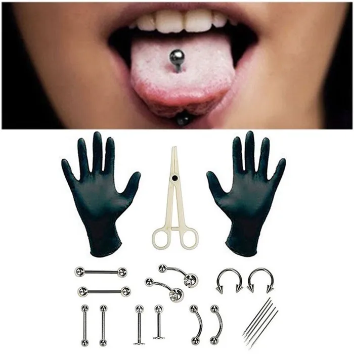 Piercing needles tool and basic ornaments set ShhhOb Anal Piercing needles tool and basic ornaments set ShhhOb Anal