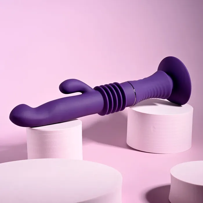 Playboy Pleasure HOPPY ENDING Thrusting Vibrator Purple ShhhWndsr Vibrators Playboy Pleasure HOPPY ENDING Thrusting Vibrator Purple ShhhWndsr Vibrators