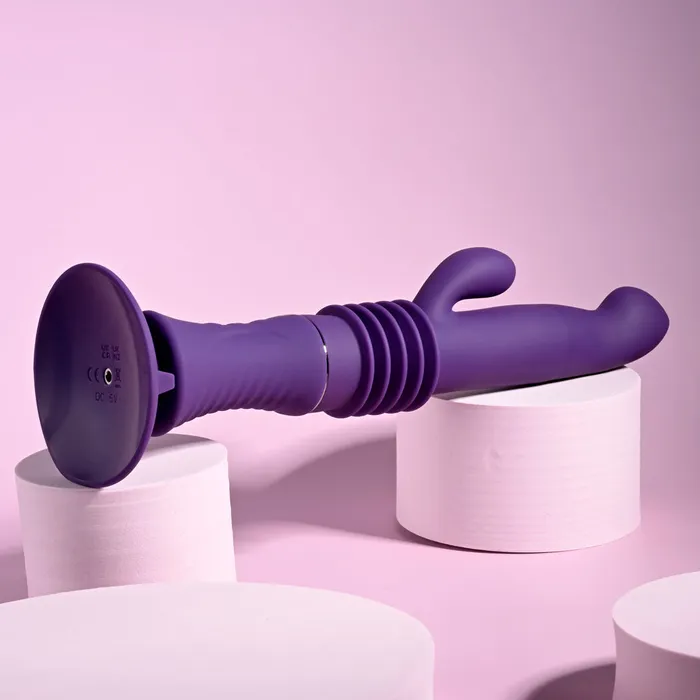 Playboy Pleasure HOPPY ENDING Thrusting Vibrator Purple ShhhWndsr Vibrators Playboy Pleasure HOPPY ENDING Thrusting Vibrator Purple ShhhWndsr Vibrators
