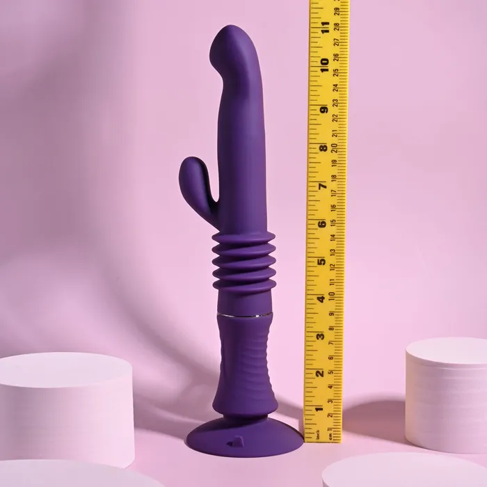 Playboy Pleasure HOPPY ENDING Thrusting Vibrator Purple ShhhWndsr Vibrators Playboy Pleasure HOPPY ENDING Thrusting Vibrator Purple ShhhWndsr Vibrators