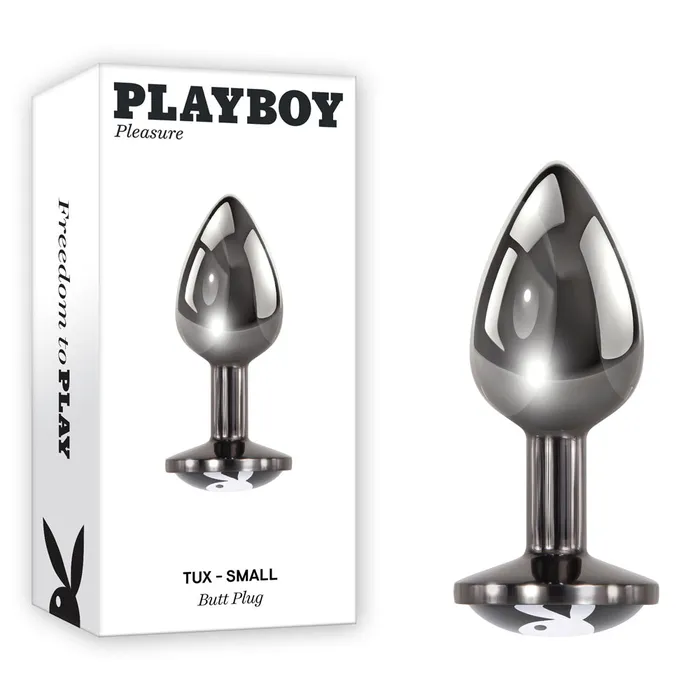Playboy Pleasure TUX Small Metal Butt Plug ShhhWndsr Anal