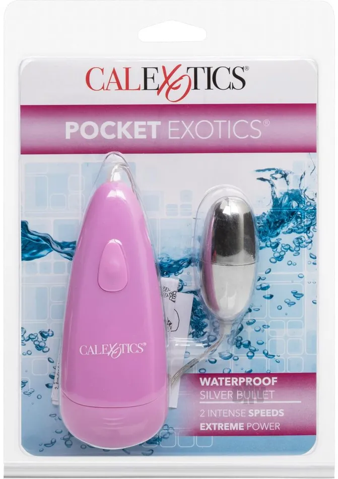 Pocket Exotics Waterproof Silver Bullet Fairvillacom Female Sex Toys