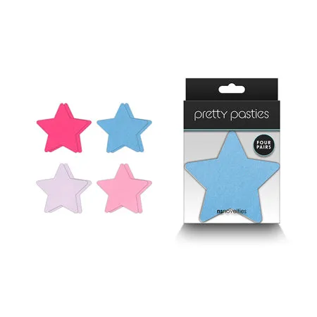 Pretty Pasties Star I Assorted 4 Pair Fairvillacom Vibrators