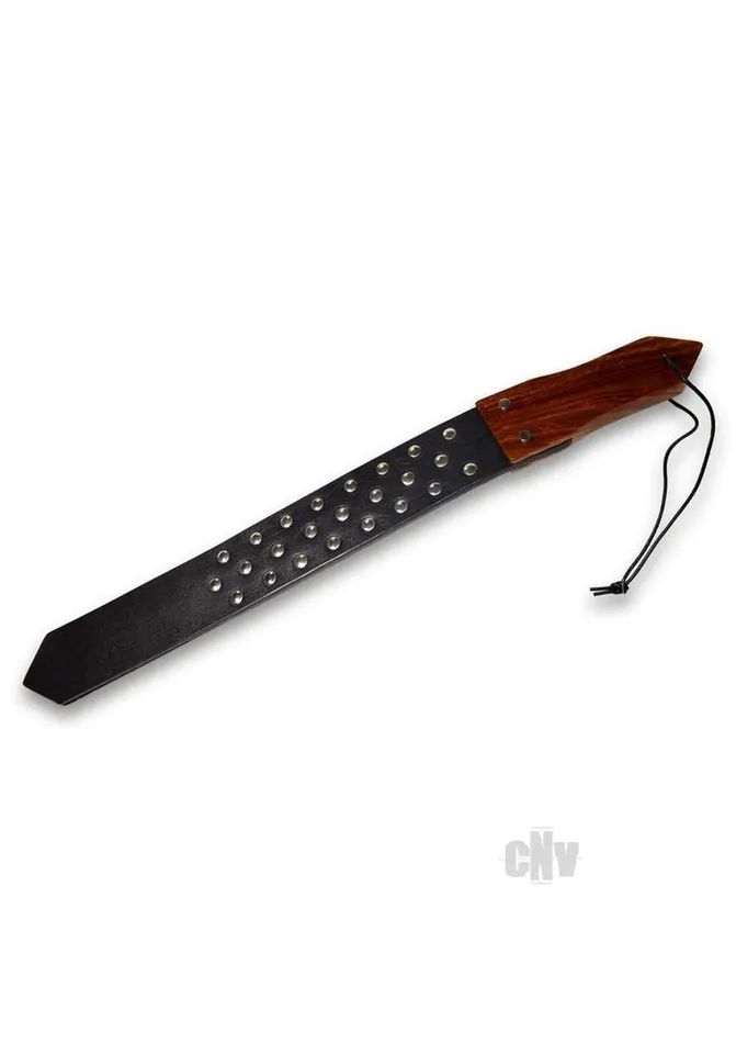 Prowler Red Leather Wood Studded Blk Fairvillacom Restraints