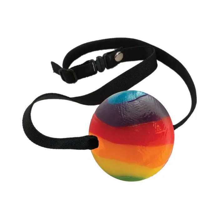 Rainbow Candy Ball Gag Fairvillacom Male Sex Toys