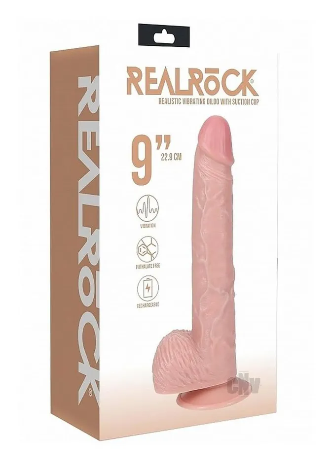 Realrock Vibe Cock Balls Straight 9 Fle Fairvillacom Female Sex Toys