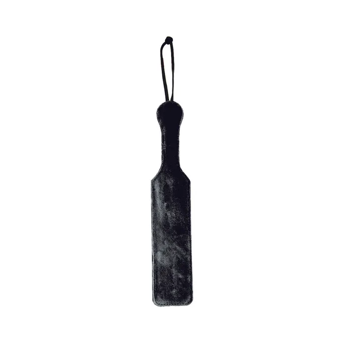Restraints Fairvillacom Leather Paddle With Black Fur