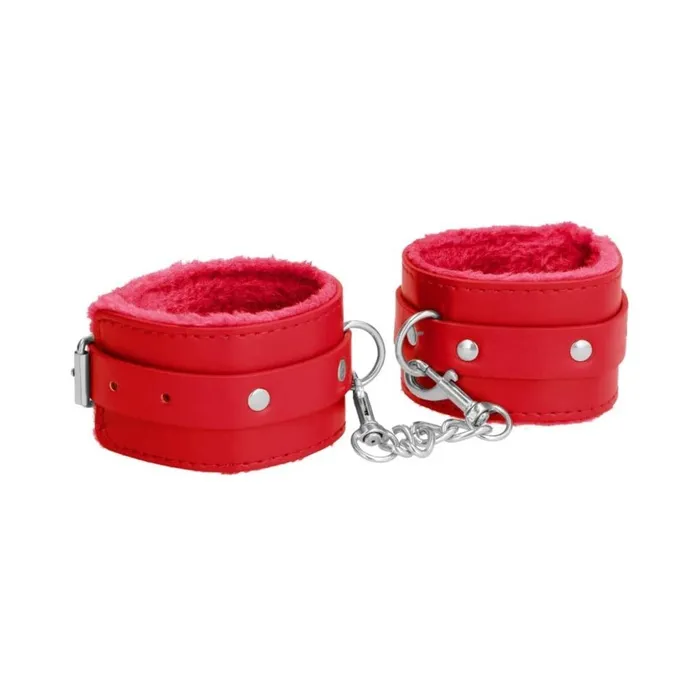 Restraints Fairvillacom Ouch Plush Leather Wrist Cuffs
