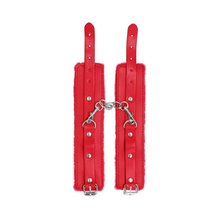 Restraints Fairvillacom Ouch Plush Leather Wrist Cuffs