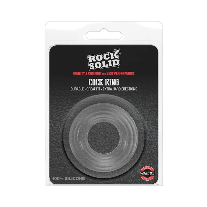 Rock Solid Ribbed Silastretch Donut 1in Fairvillacom Female Sex Toys