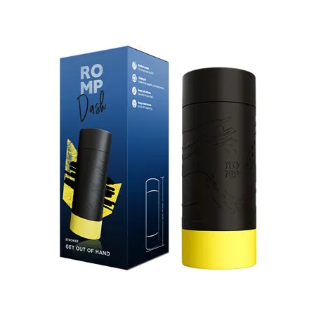 ROMP Dash Stroker Black Fairvillacom Male Sex Toys