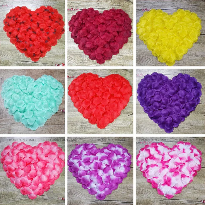 Rose petals 500 pcs per pack Myriad of colour choices ShhhOb Vibrators