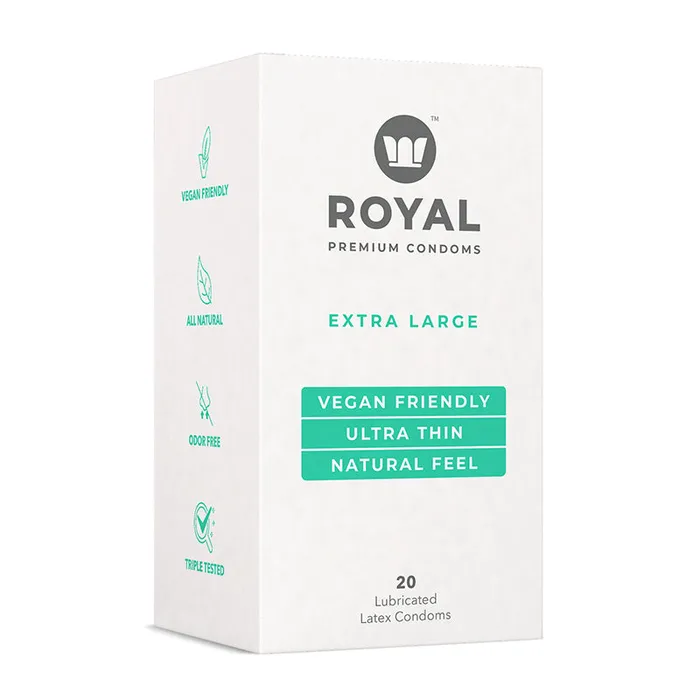 Royal Condom Extra Lrg Vgn Condoms 20pk Fairvillacom Male Sex Toys