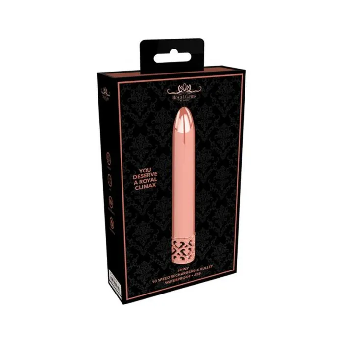 Royal Gems Shiny Abs Rechargeable Bullet Rose Gold Fairvillacom Female Sex Toys Royal Gems Shiny Abs Rechargeable Bullet Rose Gold Fairvillacom Female Sex Toys