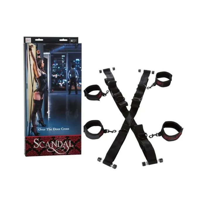 Scandal Over The Door Bondage Cross Fairvillacom Handcuffs Restraints