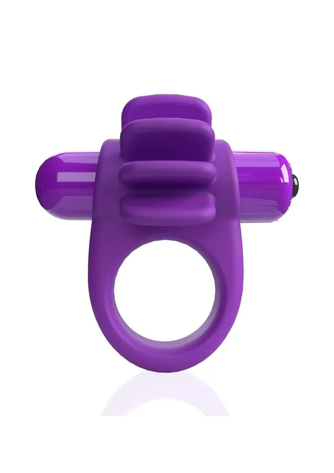 Screaming O Couples Skooch Vibrating Couples Ring with Clitoral Ticklers