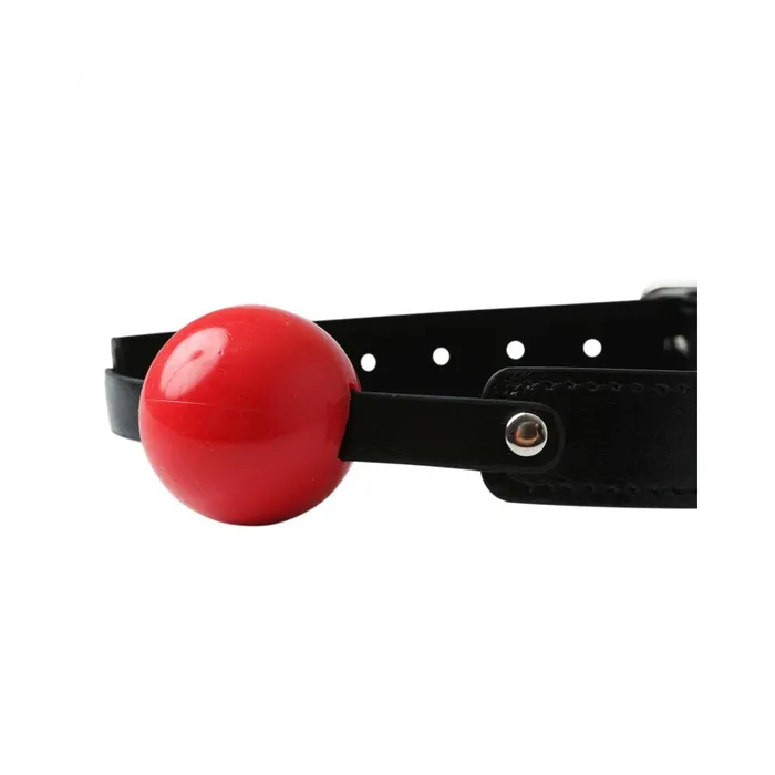 Sex And Mischief Solid Red Ball Gag OS Fairvillacom Male Sex Toys