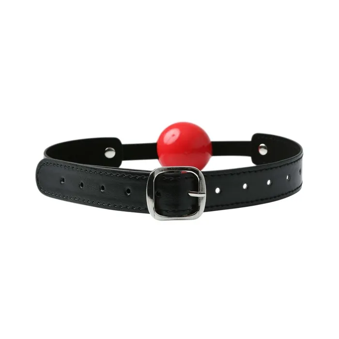 Sex And Mischief Solid Red Ball Gag OS Fairvillacom Male Sex Toys