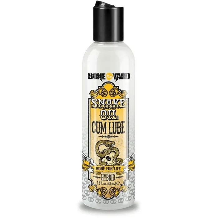 Sexual Health Wellbeing ShhhWndsr Boneyard Snake Oil Cum Lube Hybrid Cum Lubricant 60 ml Bottle Sexual Health Wellbeing ShhhWndsr Boneyard Snake Oil Cum Lube Hybrid Cum Lubricant 60 ml Bottle