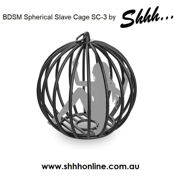 ShhhBrand BDSM Slave Cage SC3 by Shhh Male Sex Toys
