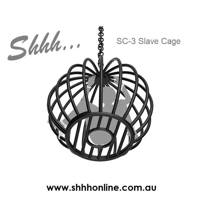 ShhhBrand BDSM Slave Cage SC3 by Shhh Male Sex Toys