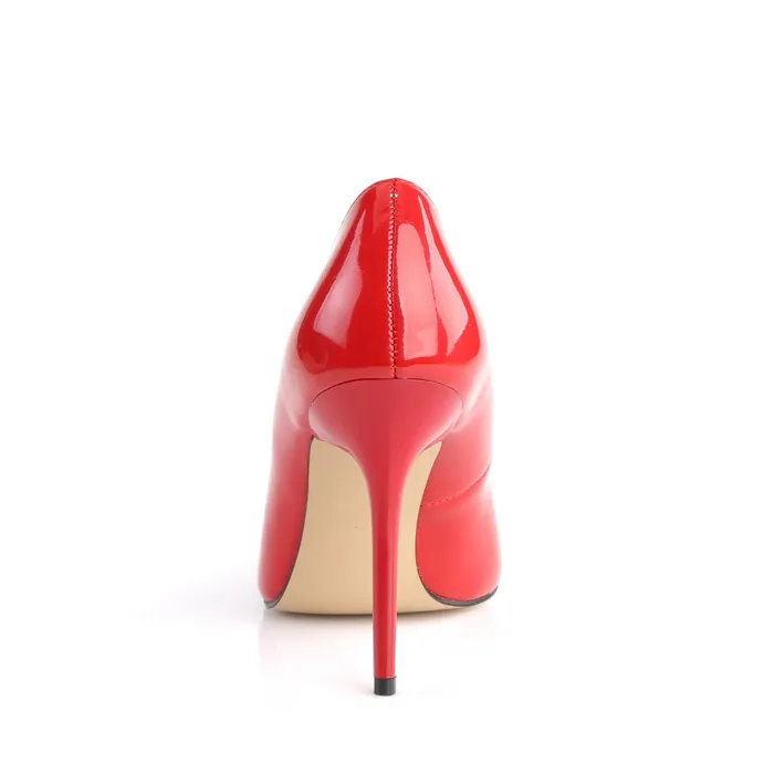 ShhhEFW Classique 20 Pump with 4 inch heel Red Patent Anal