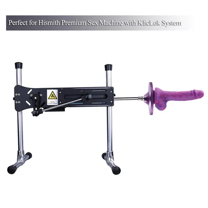 ShhhHS Hismith Accessory HSC30 suction cup dildo adaptor LARGE Violet Dildos