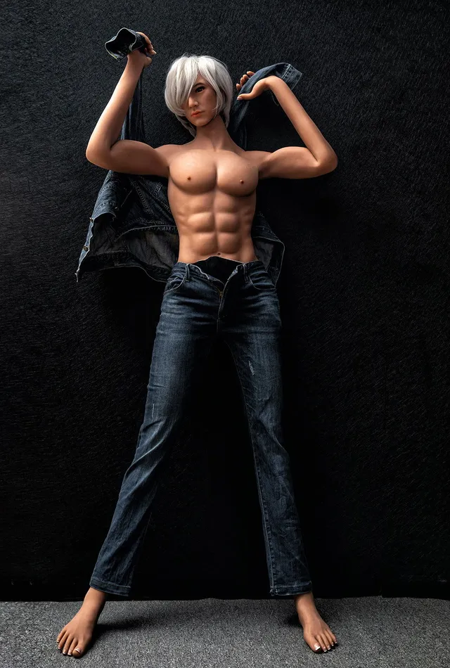 ShhhJrl Male Sex Toys Bernie 170cm tall MALE sex doll with medium skin tone B84 x W65 x H95cm