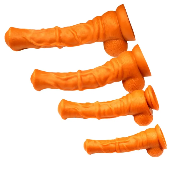 ShhhOb Female Sex Toys Huge horse dildo 37cm with suction cup in 4 big sizes