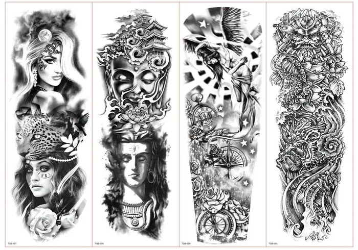 ShhhOb Female Sex Toys Temporary tattoos Women or Men LARGE assorted selection No 2