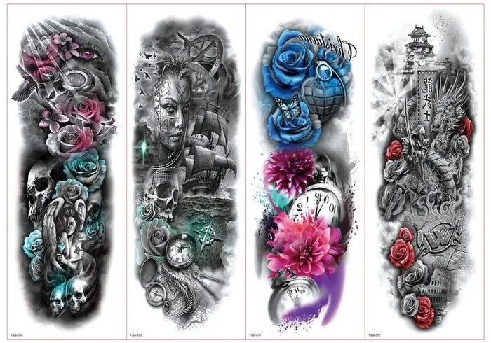 ShhhOb Female Sex Toys Temporary tattoos Women or Men LARGE assorted selection No 2