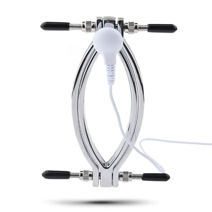 ShhhOb Vaginal speculum with electrical connection for shock treatment Male Sex Toys