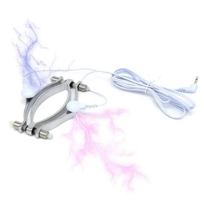 ShhhOb Vaginal speculum with electrical connection for shock treatment Male Sex Toys