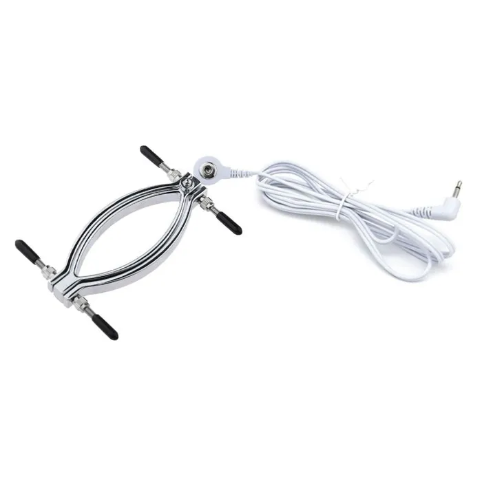 ShhhOb Vaginal speculum with electrical connection for shock treatment Male Sex Toys