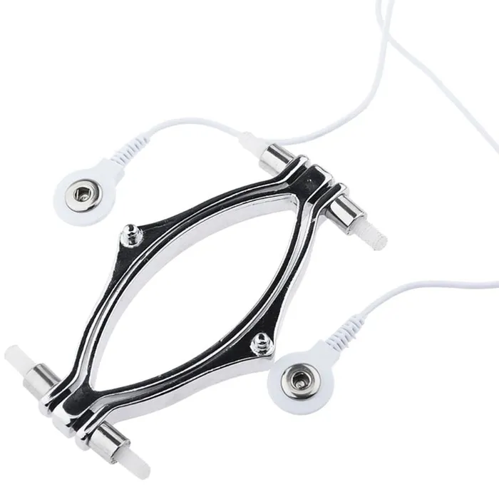 ShhhOb Vaginal speculum with electrical connection for shock treatment Male Sex Toys