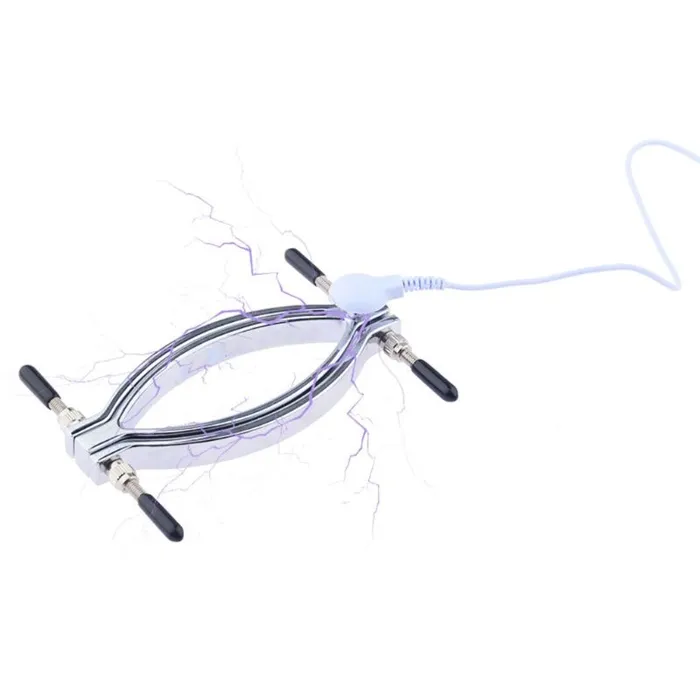 ShhhOb Vaginal speculum with electrical connection for shock treatment Male Sex Toys