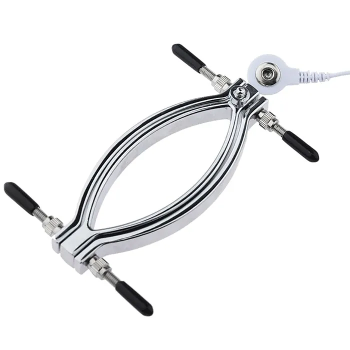 ShhhOb Vaginal speculum with electrical connection for shock treatment Male Sex Toys