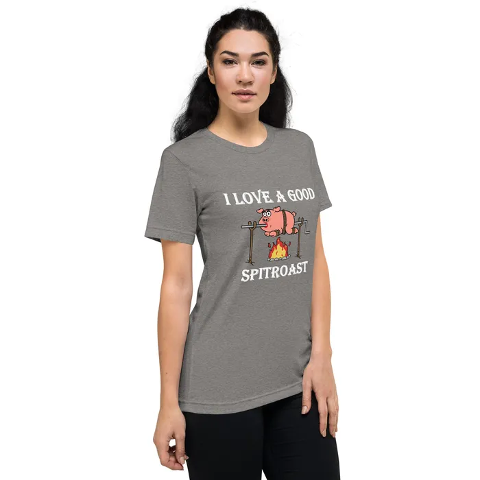 ShhhPrntfl UNISEX SPITROAST Tshirt 4 Colour options in 8 sizes Female Sex Toys