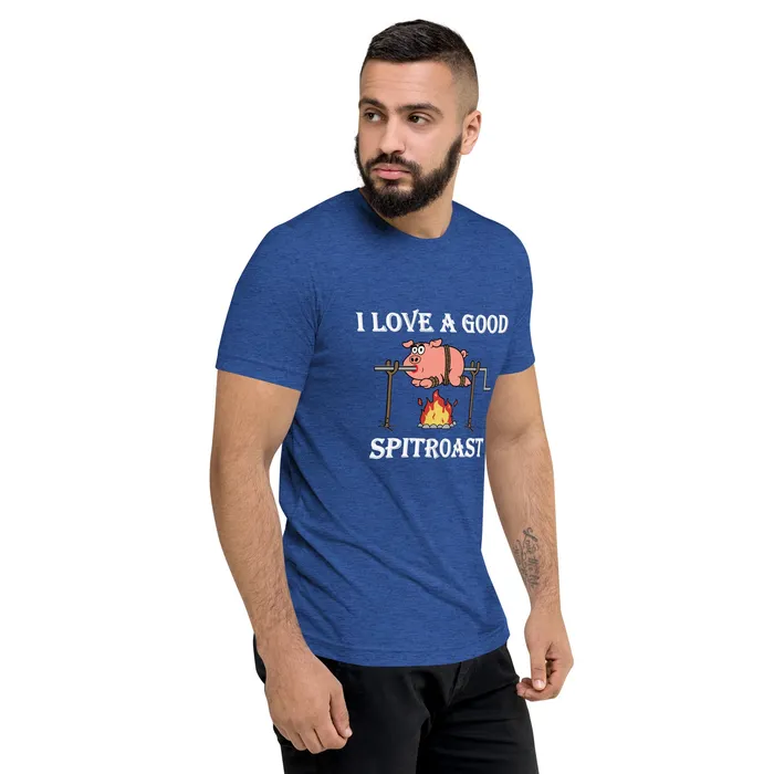 ShhhPrntfl UNISEX SPITROAST Tshirt 4 Colour options in 8 sizes Female Sex Toys