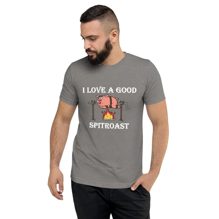 ShhhPrntfl UNISEX SPITROAST Tshirt 4 Colour options in 8 sizes Female Sex Toys
