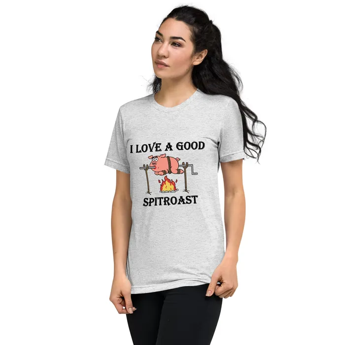 ShhhPrntfl UNISEX SPITROAST Tshirt 4 Colour options in 8 sizes Female Sex Toys